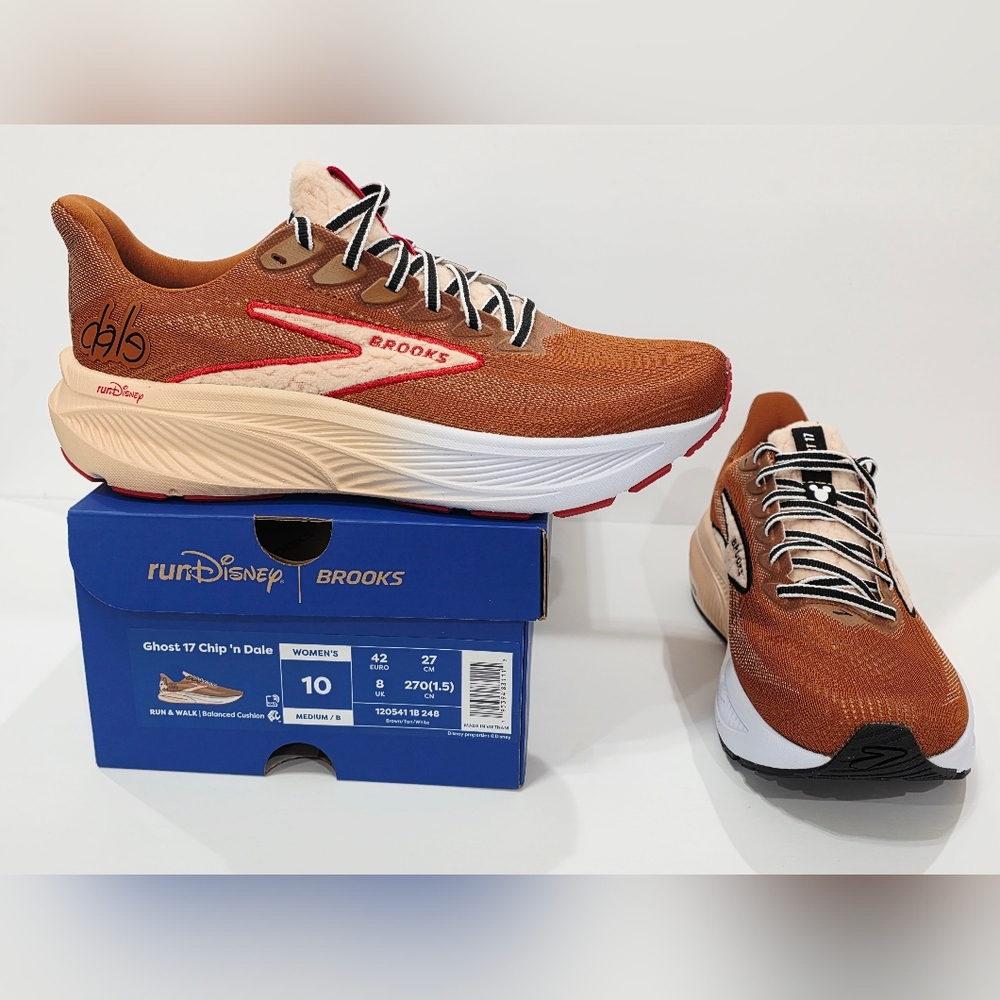 Brooks Ghost 17 CHIP 'N DALE RunDisney 2026 Limited Expo Womens 10 Medium B New